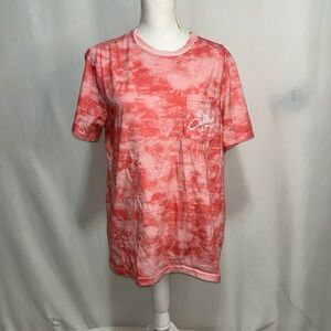 Chubbies‎ Red Tie-Dye Short Sleeve Tee